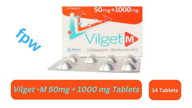 Vilget M 50 1000 Tablet Vildagliptin Metformin Fareed Pharmacy