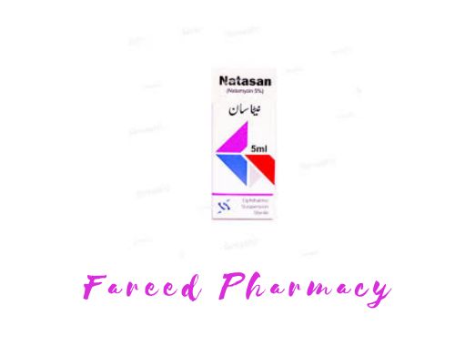 Natasan Eye Drops Natamycin Uses Fareed Pharmacy