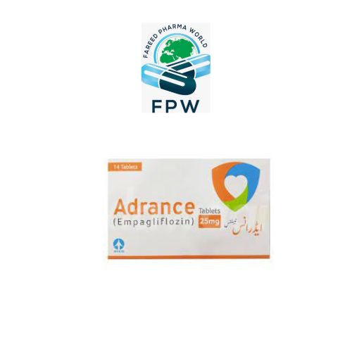 Adrance 25mg tablets | Empagliflozin - Fareed Pharmacy