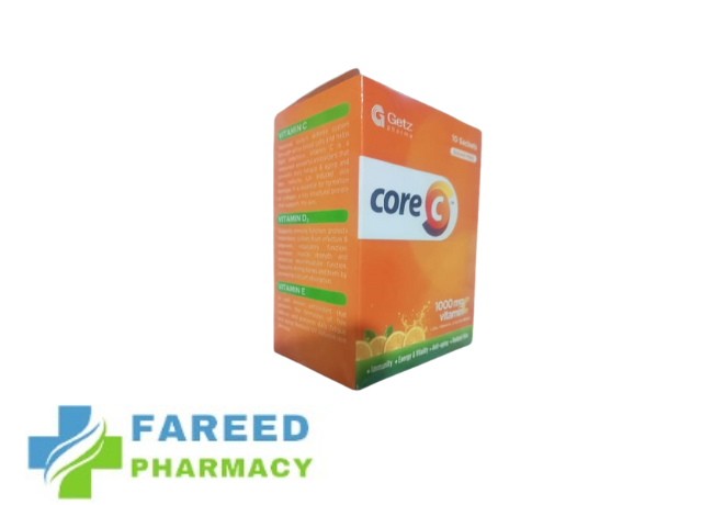 Core C Sachets 10s | Anti Aging | Radiant Skin - Fareed Pharmacy